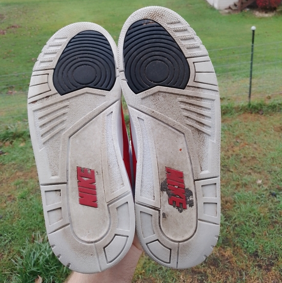 Men's Nike Air Retro Air Jordan 3 "Air max" Tinker Hatfield 10.5 Red/White - Picture 6 of 6